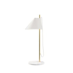 Yuh Bordlampe Hvid | Messing