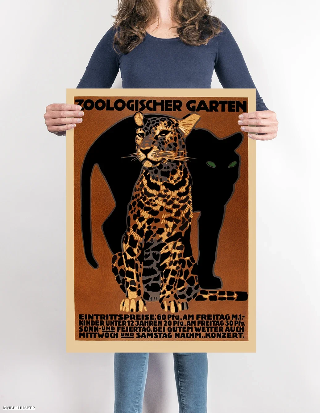 Zoologischer Garten Vintage Poster | Kuriosis