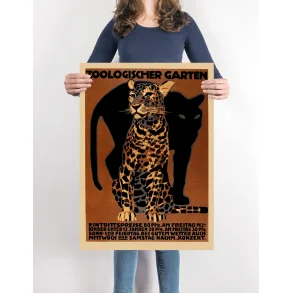 Zoologischer Garten Vintage Poster | Kuriosis