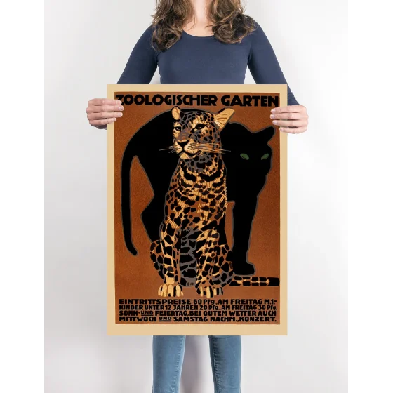 Zoologischer Garten Vintage Poster | Kuriosis