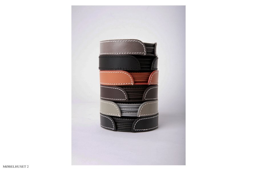 Leder Untersetzer | Rund