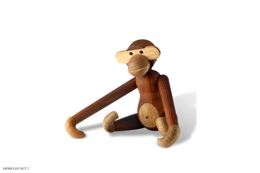 Kay Bojesen Affe, Gro | Teak- und Limbaholz, 46 cm