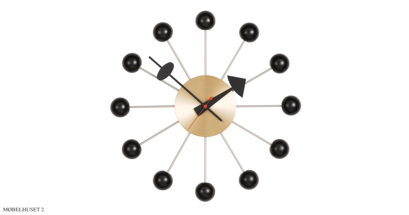 Ball Clock "Vitra"