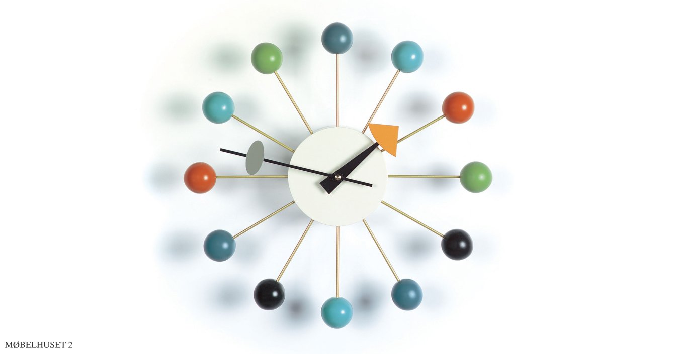 Ball Clock "Vitra"