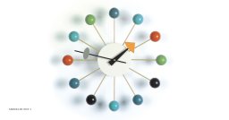 Ball Clock "Vitra"