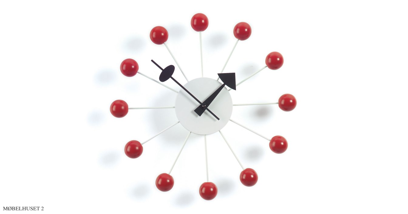 Ball Clock "Vitra"
