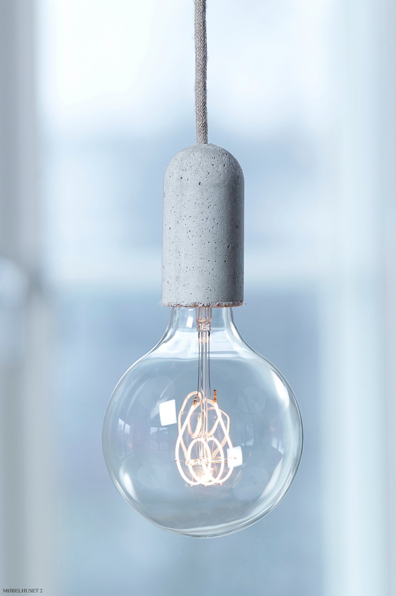 NUD Collection Lampeholder | Base concrete