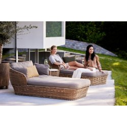 Basket daybed, inkl. hyndest | Cane-line | Udendrs