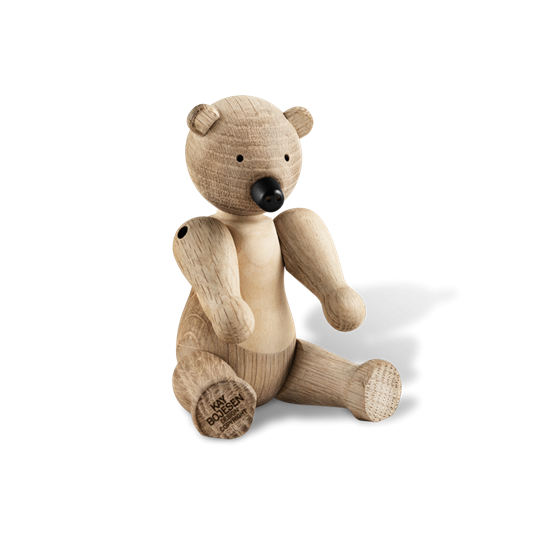 Kay Bojesen Bj�rn Eg- og Ahorntr�, 14,5 cm