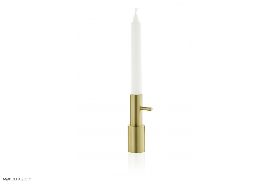 Lysestage Single #2, messing | Fritz Hansen