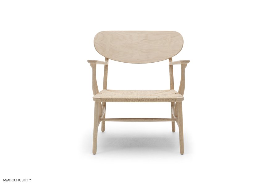 Hans J. Wegner CH22 loungestol eg sbe