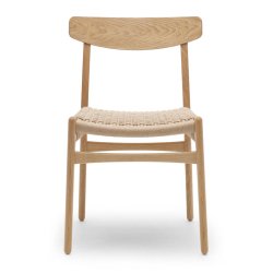 Hans J. Wegner CH23 spisebordsstol i eg olie | naturflet