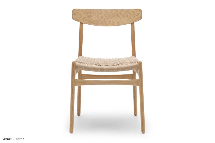 Hans J. Wegner CH23 spisebordsstol i eg olie | naturflet