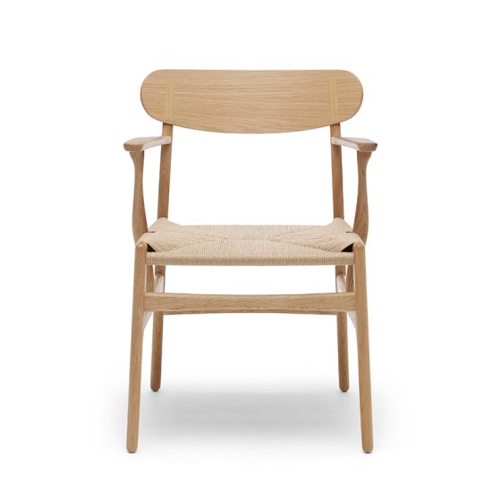 Hans J. Wegner CH26 Eiche Seife, Naturgeflecht