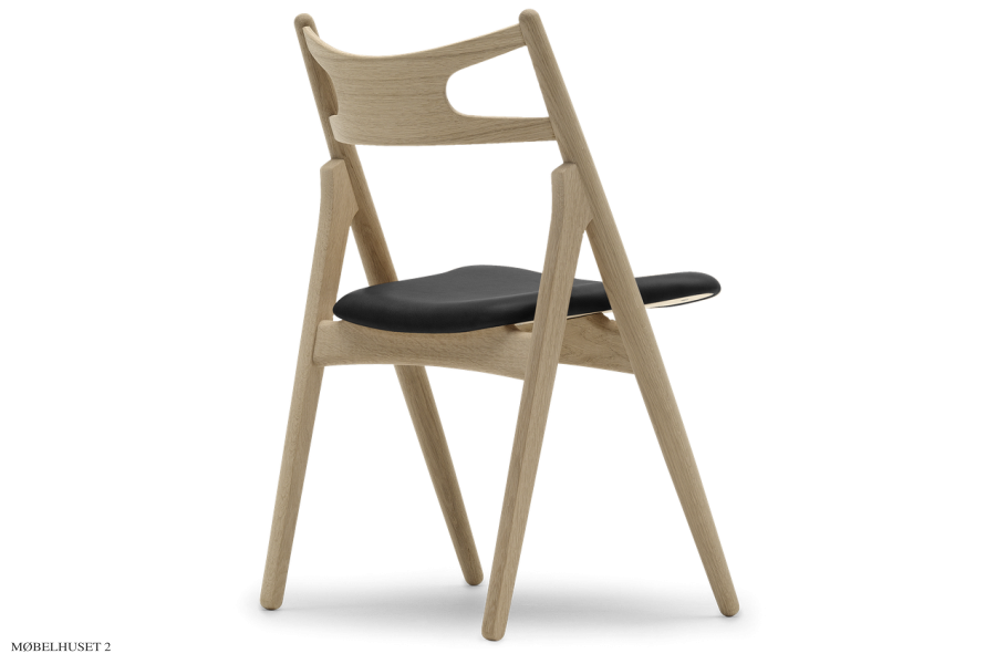 Hans J. Wegner CH29 | Savbukstolen |Eg sbe