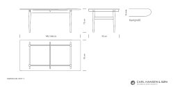 CH327 Esstisch I Eiche