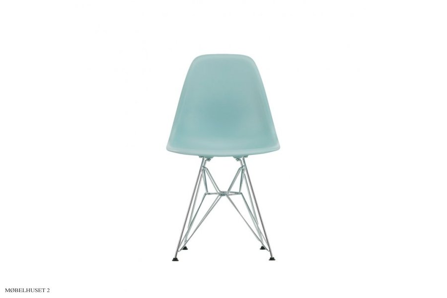 Ubarmhjertig Tal højt Slumber Eames stol ⎮ Vitra Eames DSR stol i Ice Grey/Isgrå ⎮ Møbelhuset 2
