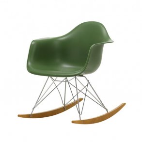 Eames Plastic Armchair (RAR) Schaukelstuhl