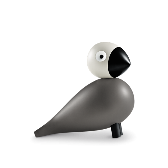 Kay Bojesen Sangfugl Ernst, Malet b�getr�, 16 cm