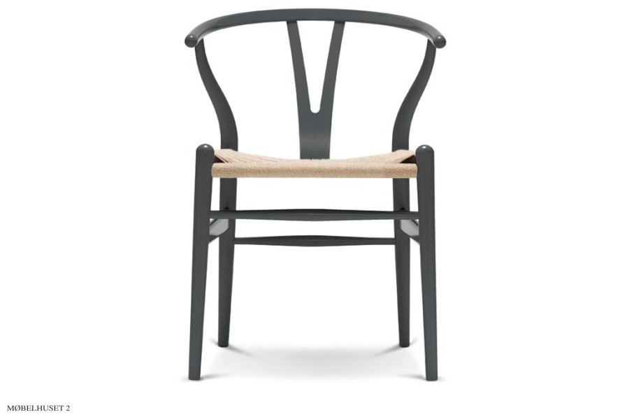 Y-stol CH24 Bg Soft Anthracite Grey natur flet