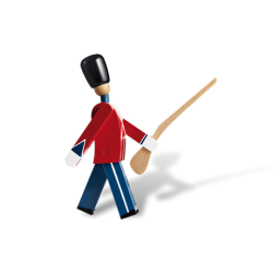 KAY BOJESEN Wache mit Gewehr