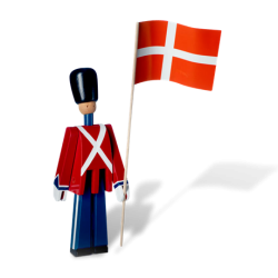 KAY BOJESEN Wache mit Flagge
