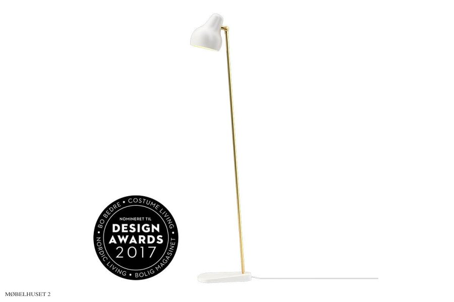 VL38 Gulvlampe Hvid