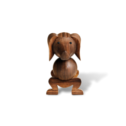 Kay Bojesen Gravhund Valnddetr, 10 cm