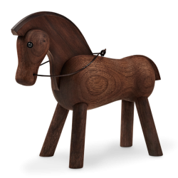 Kay Bojesen Pferd Walnuss, 14 cm