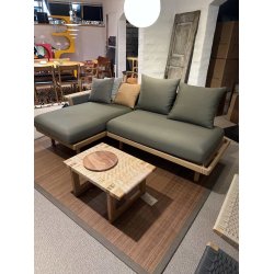 EOOS 2-Sitzer | Mit Chaiselongue und open end | Ausstellungsmodell
