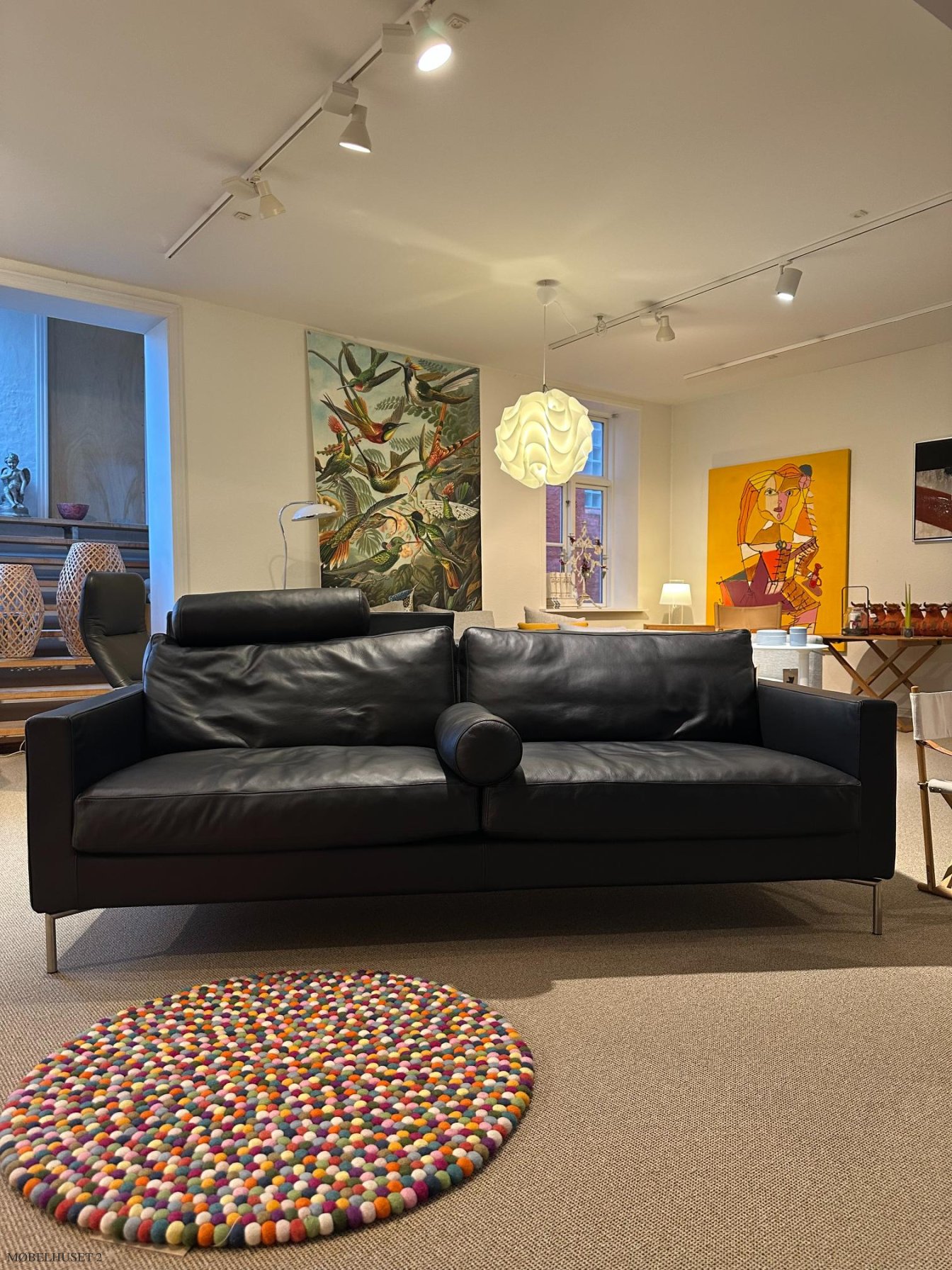 Eilersen Lift 3. pers. sofa | Texas 10 brun l�der | Udstillingsmodel 