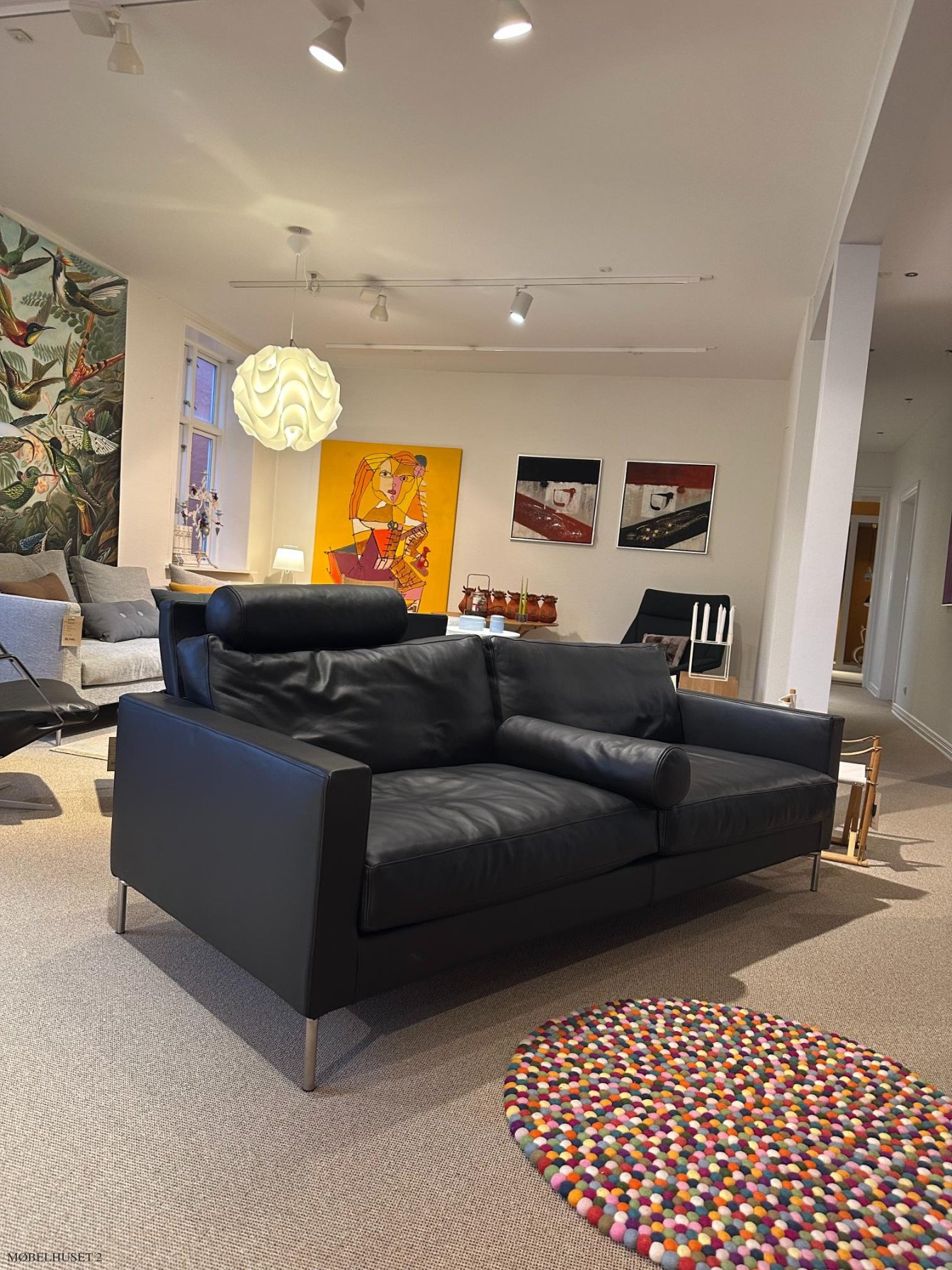 Eilersen Lift 3. pers. sofa | Texas 10 brun l�der | Udstillingsmodel 