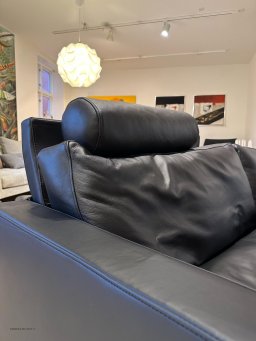 Eilersen Lift 3. pers. sofa | Texas 10 brun l�der | Udstillingsmodel 
