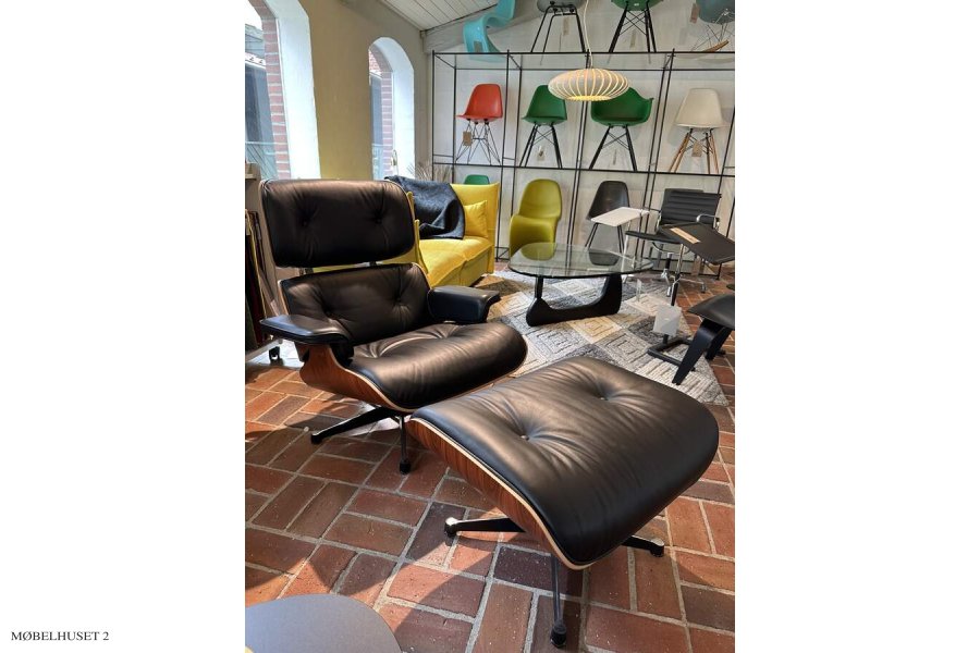 Vitra - Eames Lounge chair og ottoman | Ausstellungsmodell
