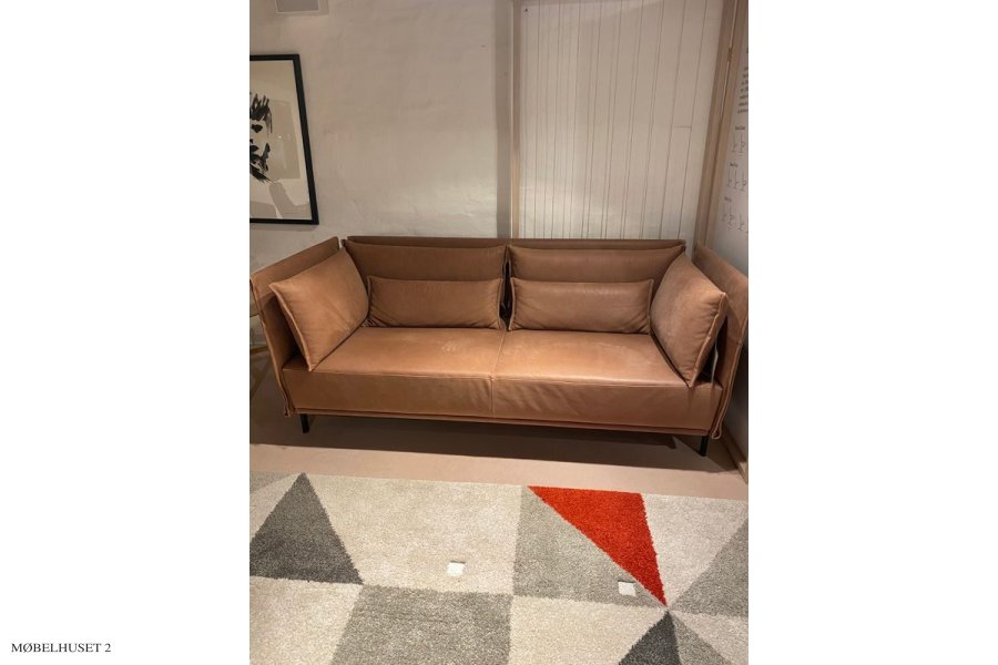 Sofa Niu 201 mit schwarze alu beine