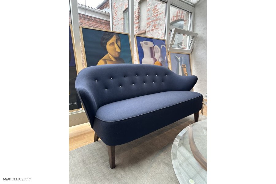 AUDO | Flemming Lassen sofa + lnestol + skammel | Udstillingsmodel