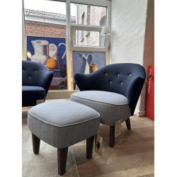 AUDO | Flemming Lassen Sofa + Sessel + Hocker | Ausstellungsmodell