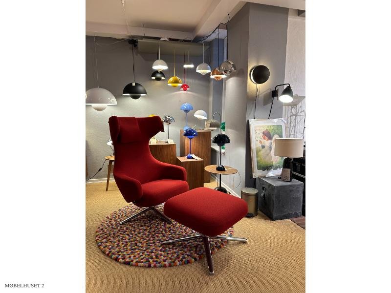 Grand Repos med Ottoman | Vidar stof | Udstillingsmodel