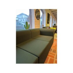 Montana Sofa Modell Paradigm | Stoff: Steelcut 975 | Ausstellungsmodell