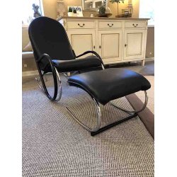 Str&auml;ssle Sessel mit Hocker