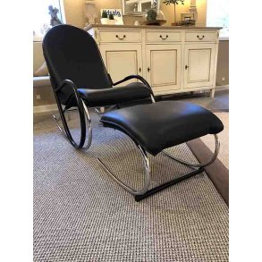 Strässle Sessel mit Hocker