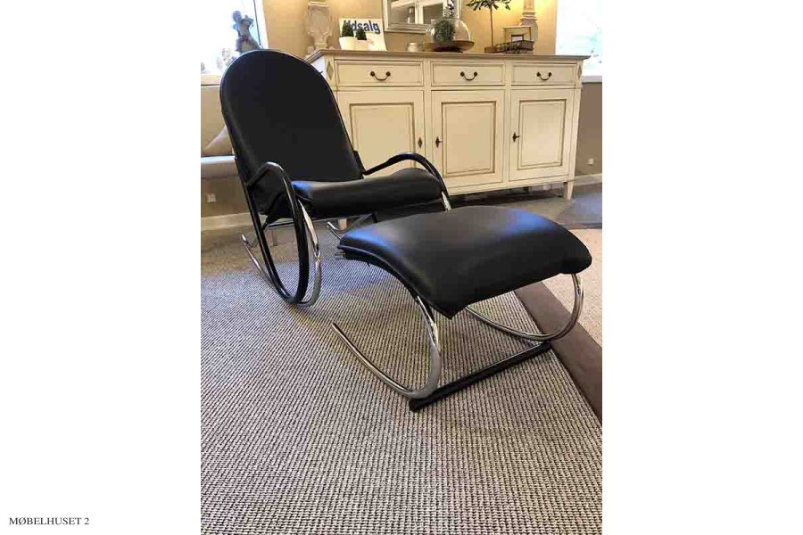 Str&auml;ssle Sessel mit Hocker