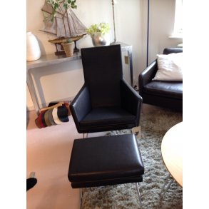 L�nestol + skammel Label