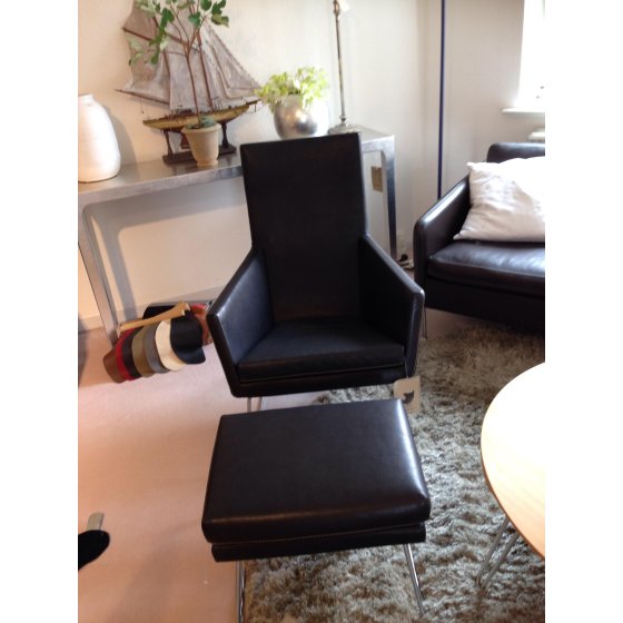 L�nestol + skammel Label