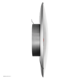 Arne Jacobsen Bankers Wanduhr Wei�, schwarz und rot, � 16 cm