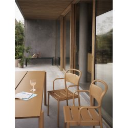 Linear Steel Armchair