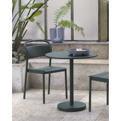 Linear Steel Side Chair