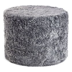 Lammeskindspuf, rund