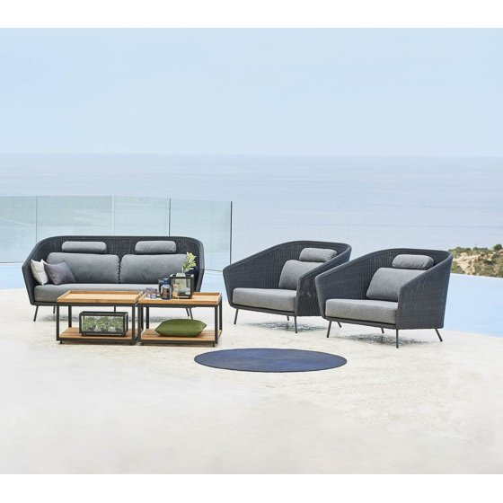 Mega lounge stol, inkl. hyndes�t | Udend�rs