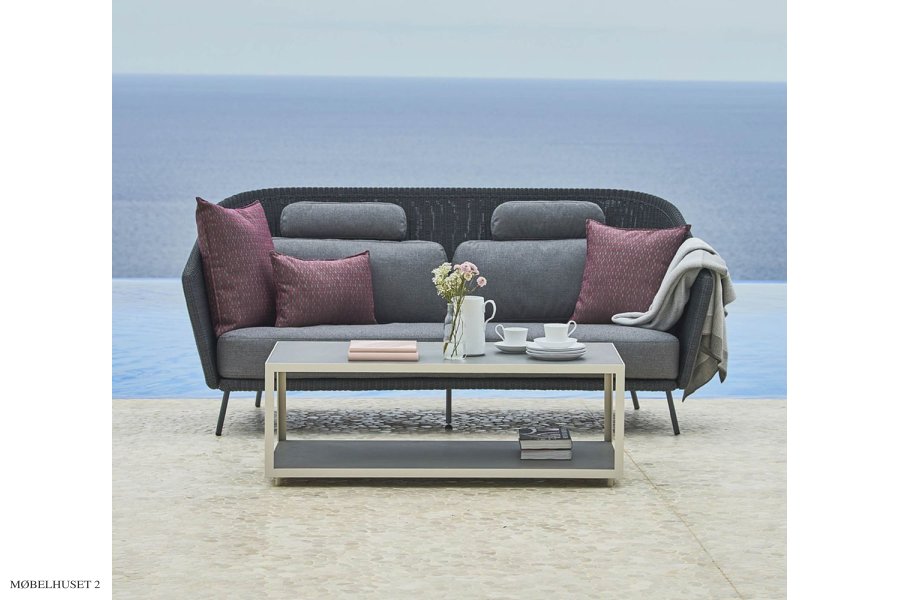 Mega 2-pers. Sofa, inkl. Polsterset | Outdoor